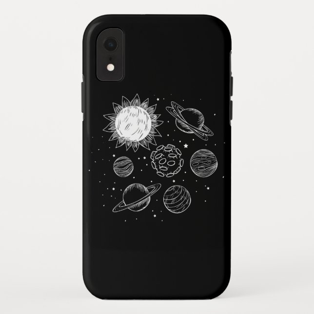 Capa Para iPhone, Case-Mate Sistema Solar (Verso)