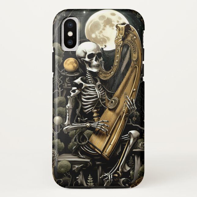 Capa Para iPhone, Case-Mate Skeleton e Harp II (Verso)