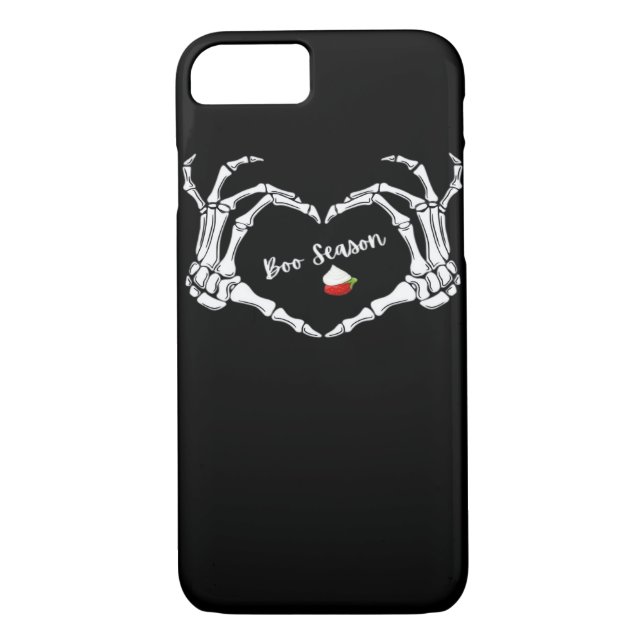 Capa Para iPhone, Case-Mate Skeleton Hand Heart Season Classic (Verso)