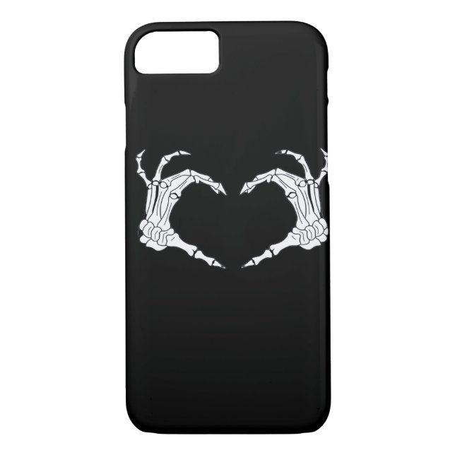 Capa Para iPhone, Case-Mate Skeleton Heart Hands Classic (Verso)