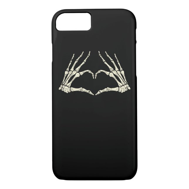 Capa Para iPhone, Case-Mate Skeleton Mãos Dias de as Bruxas engraçados Cardíac (Verso)
