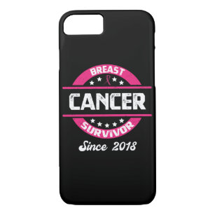 Capa iPhone 8/7 Sobrevivência Do Câncer Da Mama Desde 2018