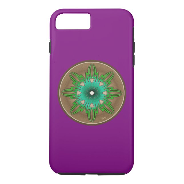 Capa Para iPhone, Case-Mate Sol verde (Verso)