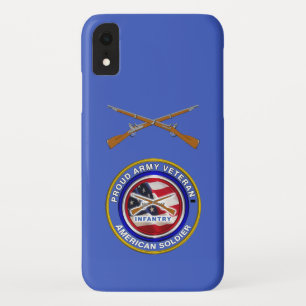 Capa Para iPhone Da Case-Mate Soldado de Infantaria do Exército com Veteranos Az
