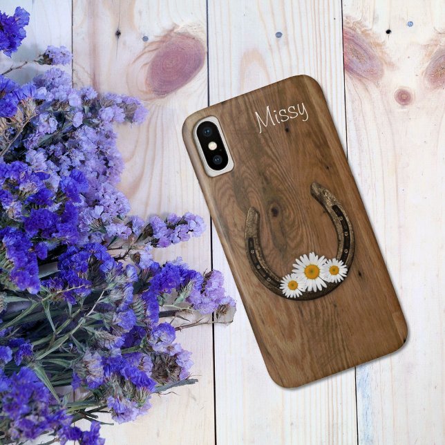 Capa Para iPhone, Case-Mate Solução de problemas e Daisies iPhone X Case (Criador carregado)