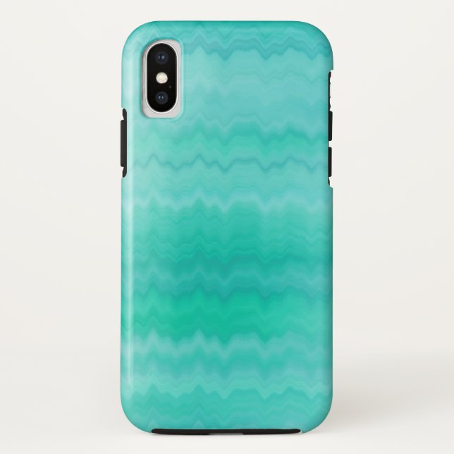 Capa Para iPhone, Case-Mate Sombras de Turquesa (Verso)