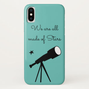 Capa Para iPhone Da Case-Mate Somos todos feitos da citação do telescópio Stars