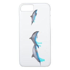 Capa iPhone 8/7 Sonho com golfinhos.