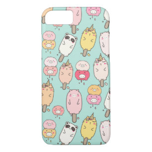Capa iPhone 8/7 Sorvete Kawaii