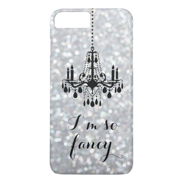 Capa Para iPhone, Case-Mate Sou tão Rico Chandelier Sparkle iPhone 7 Plus Case (Verso)