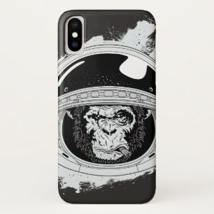 Capa Para iPhone Da Case-Mate Spacemonkey preto e branco