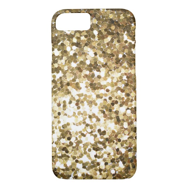 Capa Para iPhone, Case-Mate Sparkles Dourados do Glitz (Verso)