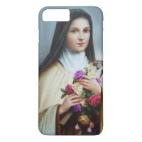 St. Therese o crucifixo pequeno dos rosas da flor