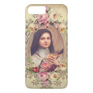 Capa Para iPhone Da Case-Mate St. Therese os rosas brancos pequenos da flor