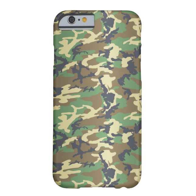 Capa Para iPhone, Case-Mate Standard Woodland Camo (Verso)