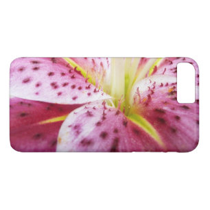Capa iPhone 8 Plus/7 Plus Stargazer Lily Bright Magenta Floral