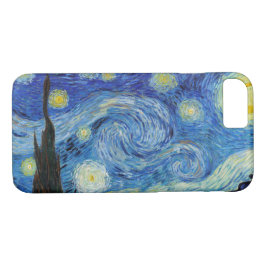 Capa iPhone 8/7 Starry Night, Vincent van Gogh