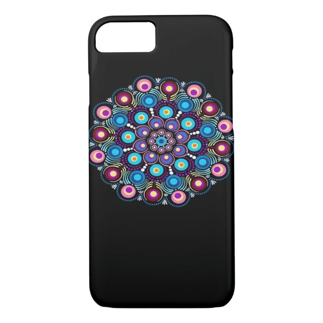 Capa Para iPhone, Case-Mate Starry Night Whimsigoth Dot Mandala (Verso)