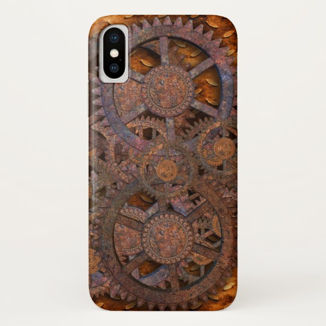 Capa Para iPhone, Case-Mate Steampunk (Verso)