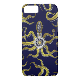 Capa Para iPhone Da Case-Mate Steampunk alinha o polvo Kraken