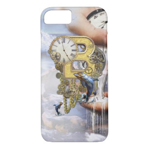 Capa Para iPhone Da Case-Mate Steampunk Birthday - letra B