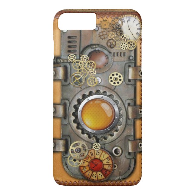 Capa Para iPhone, Case-Mate Steampunk em Leather (Verso)