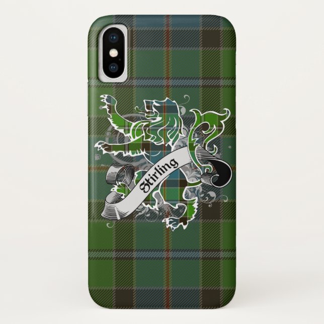 Capa Para iPhone, Case-Mate Stirling Tartan Lion (Verso)