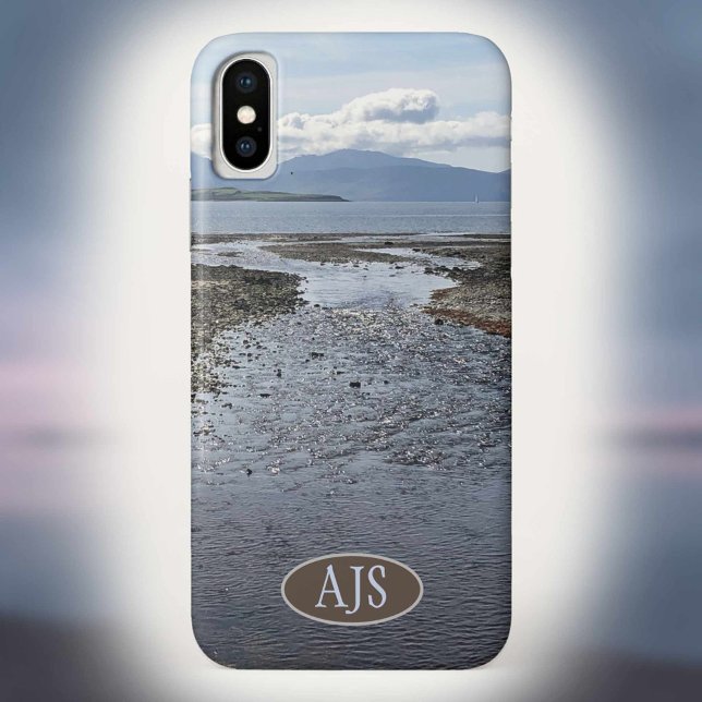 Capa Para iPhone, Case-Mate Stream, Sea e View da Ilha de Arran (Criador carregado)