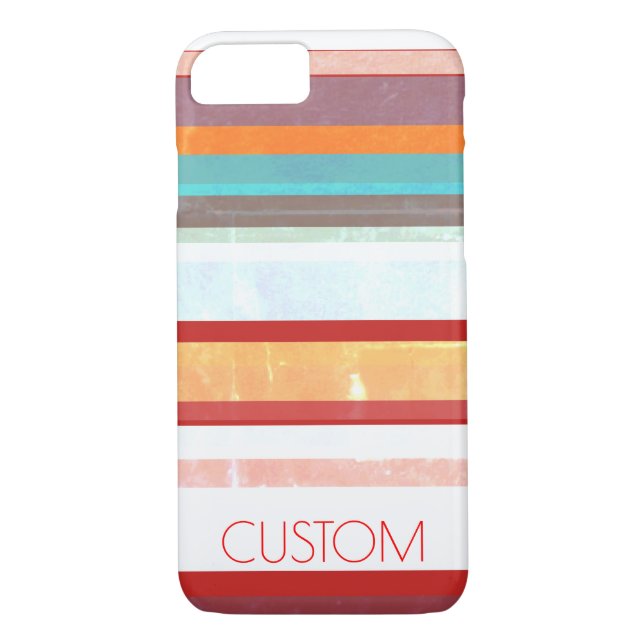 Capa Para iPhone, Case-Mate Stripes Personalizadas (Verso)