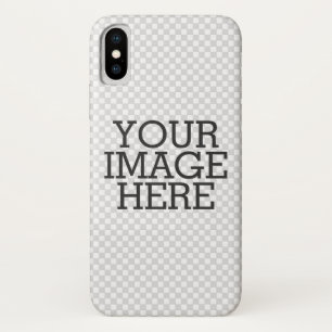 Capa Para iPhone X Sua imagem aqui é um passo fácil para um personali