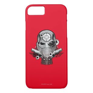 Capa Para iPhone Da Case-Mate Suicide Squad Deadshot Mask & Guns Tattoo Art