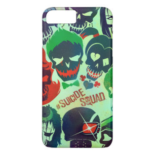 Capa iPhone 8 Plus/7 Plus Suicide Squad   Group Toss