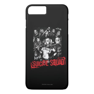 Capa Para iPhone Da Case-Mate Suicide Squad Grunge Group Photo
