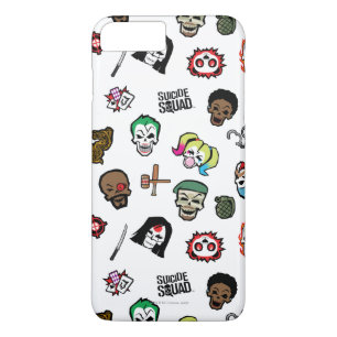 Capa Para iPhone Da Case-Mate Suicide Squad Suicide Squad Emoji Pattern
