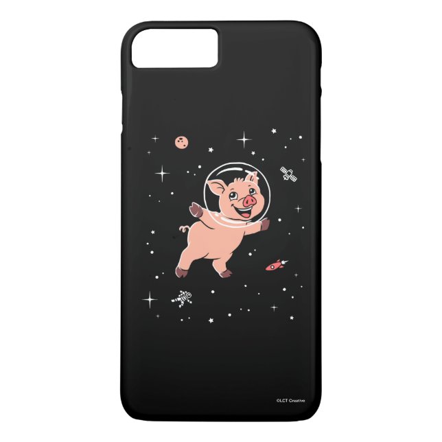 Capa Para iPhone, Case-Mate Suínos No Espaço (Verso)