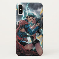 Super-Homem/Mulher Maravilha Arte Promocional