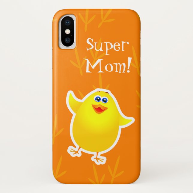 Capa Para iPhone, Case-Mate Super mãe! (Verso)