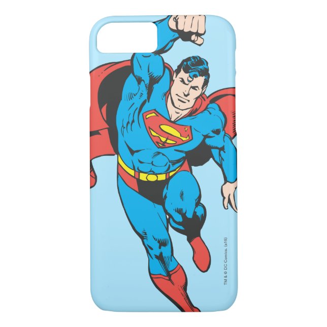 Capa Para iPhone, Case-Mate Superman Left Fist Raised (Verso)
