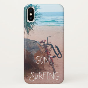 Capa Para iPhone Da Case-Mate Surfe na Onda de Praia e Bicicleta