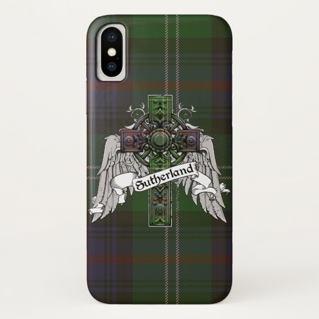 Capa Para iPhone, Case-Mate Sutherland Tartan Cross (Verso)
