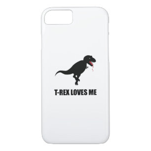 Capa iPhone 8/7 T-Rex engraçado ama-me