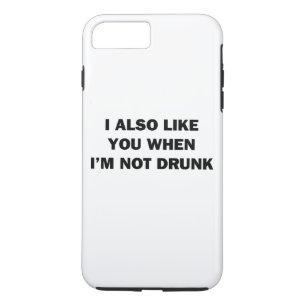 Capa Para iPhone Da Case-Mate Também gosto de você quando não sou Bebado