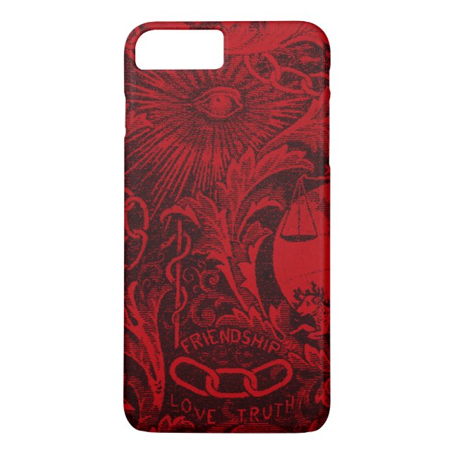 Capa Para iPhone, Case-Mate Tapeçaria tecida dos companheiros impares (Verso)