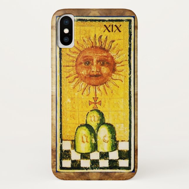 CAPA PARA iPhone, Case-Mate  TAROTS DA RENASCENÇA ANTIGA 19 / O SOL (Verso)