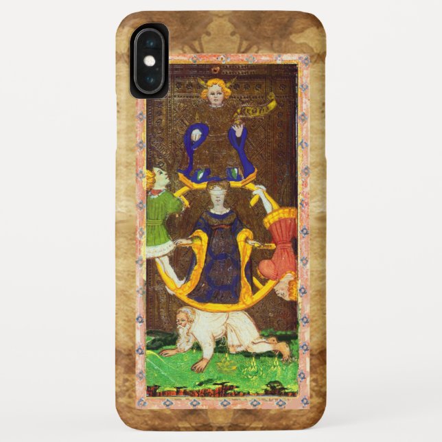 CAPA PARA iPhone, Case-Mate  TAROTS RENAISSANCE ANTIGOS 10 / RODA DA FORTUNA (Verso)