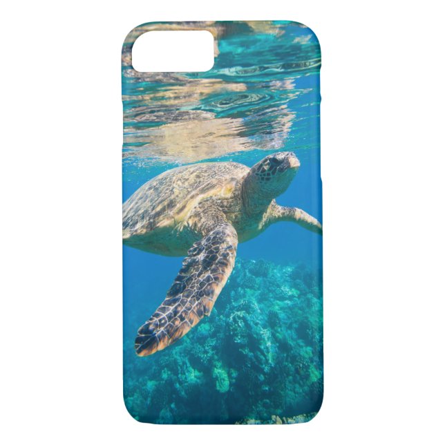 Capa Para iPhone, Case-Mate Tartaruga do Mar Nadado (Verso)