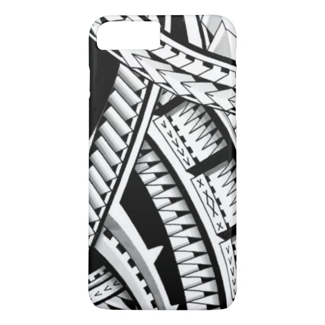 Capa Para iPhone, Case-Mate Tatuagem inspirado samoano protegido (Verso)