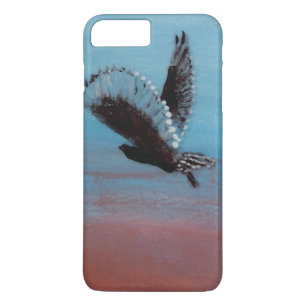Capa Para iPhone Da Case-Mate Tawny Owl voando em Sunrise