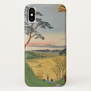 Capa Para iPhone Da Case-Mate Teahouse do avô Meguro Vintage Ukiyo-e Japonês