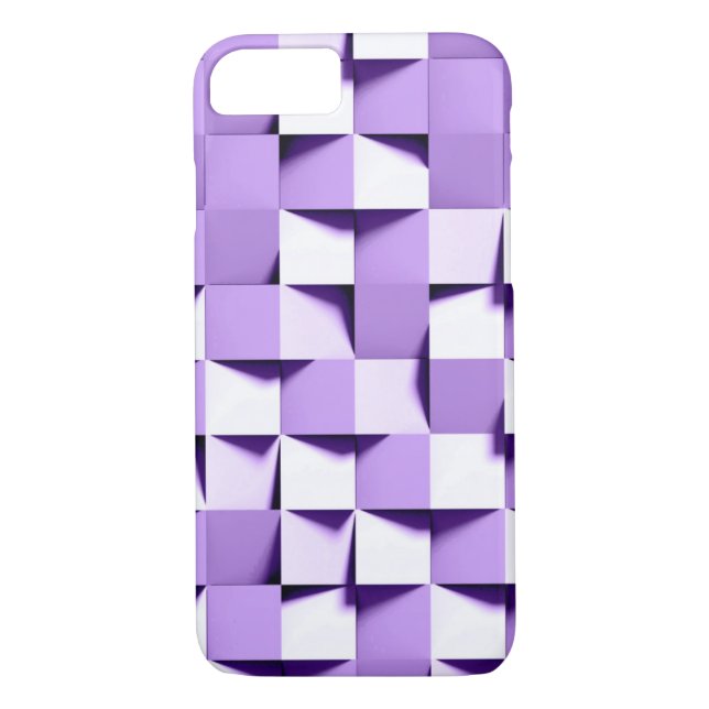 Capa Para iPhone, Case-Mate tecelagem de papel roxo (Verso)
